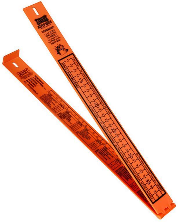 Alvey 80cm Hinged Fish Ruler - Fish & Crab Measure - Made in Australia