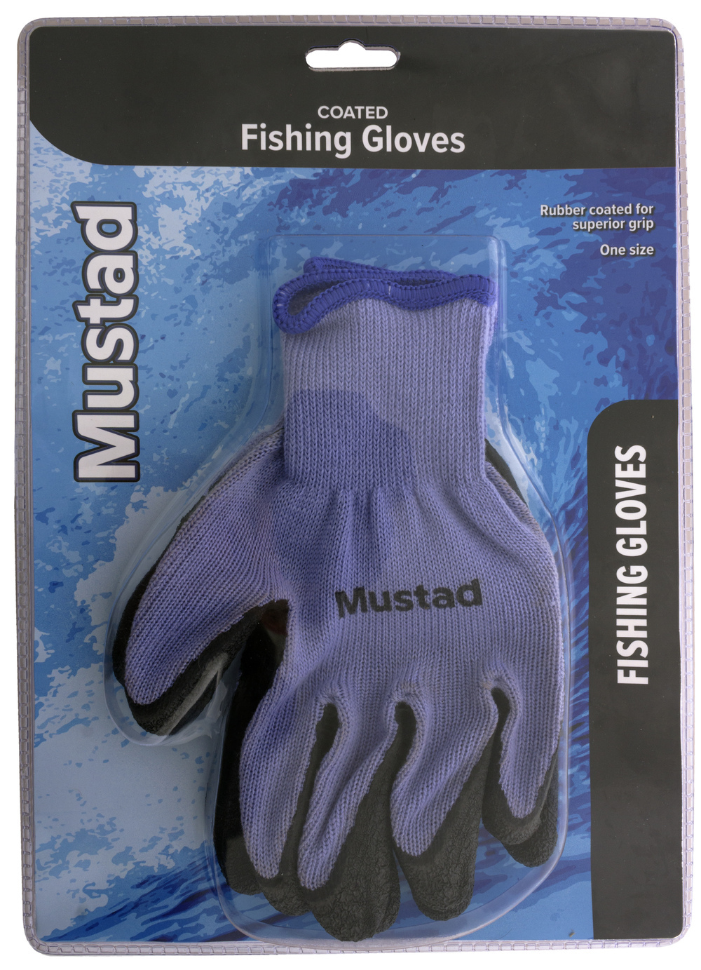 Mustad Rubber Coated Fishing Gloves