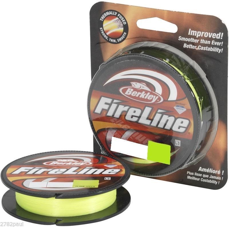 NEW-Berkley Fireline Fishing Braid -125 Yds - 4,6,8,10,14,20 Or 30lb ...