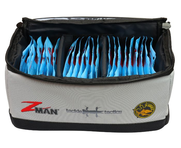 Deluxe Zman Bait Binder Soft Plastics Wallet - Zman Plastics Lure