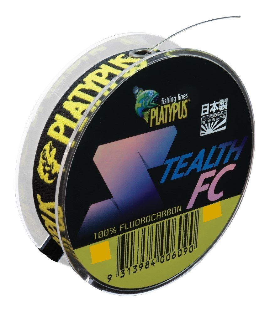 100m Spool of Platypus Stealth Fluorocarbon Fishing Leader