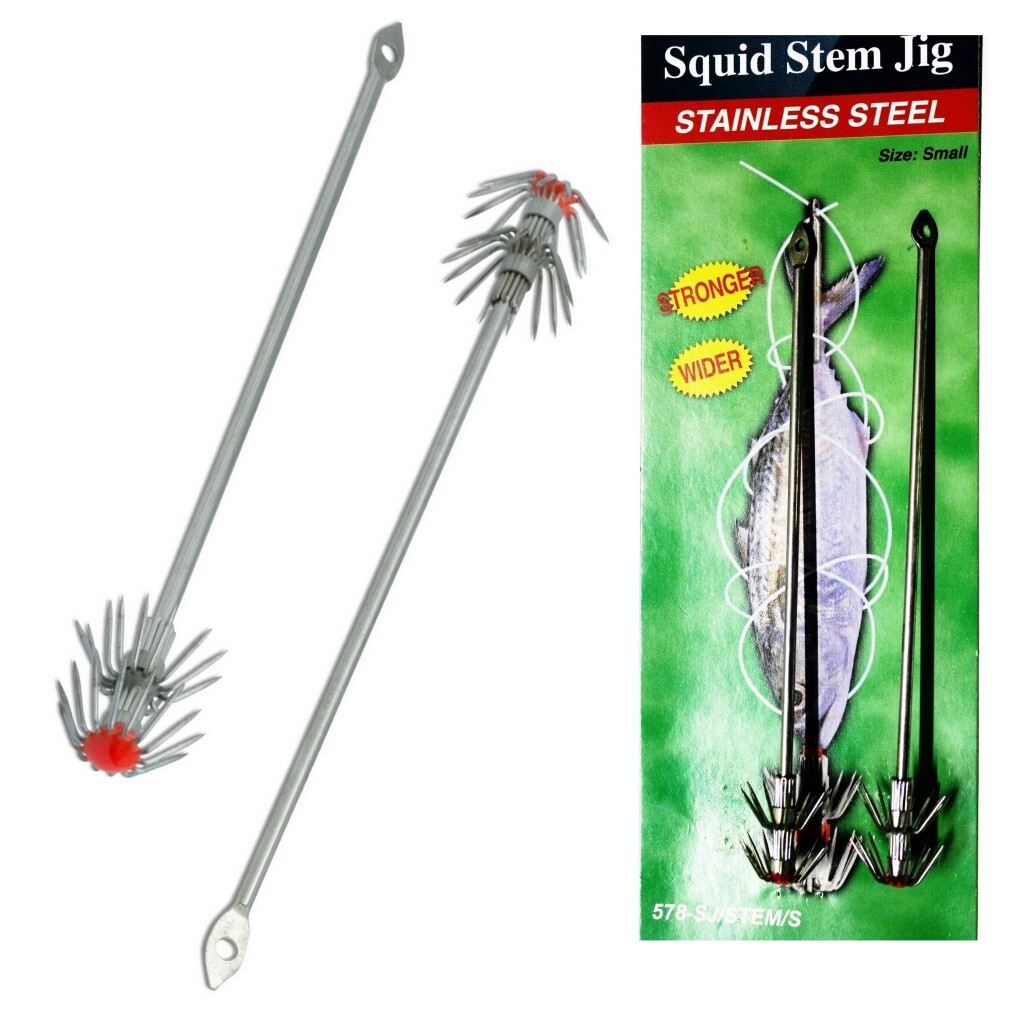 Stainless Steel 12 pin Squid Hook Set Perfect Outdoor - Temu Canada