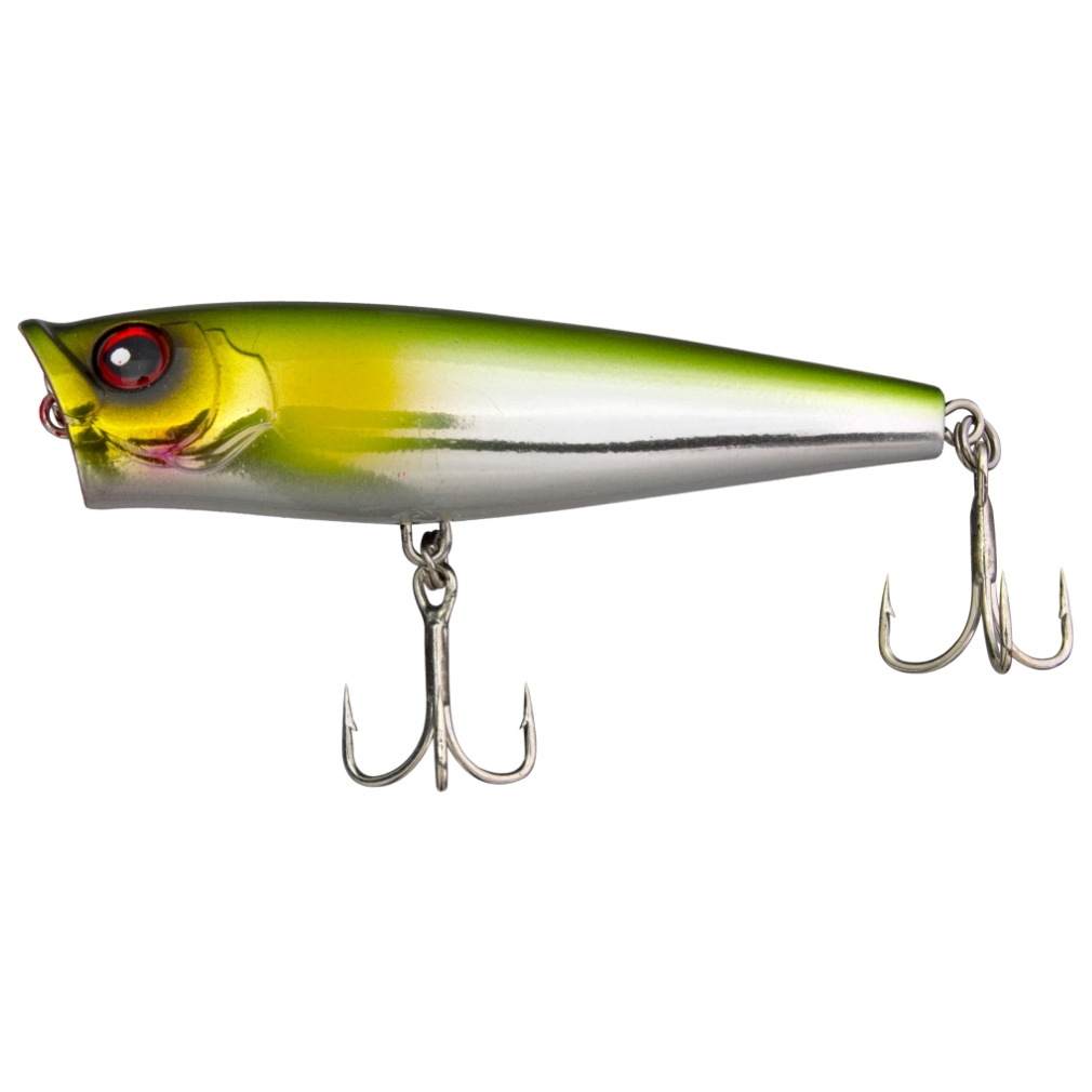 68mm FishArt Dynamite Popping Fishing Lure - 7gm Topwater Popper Lure