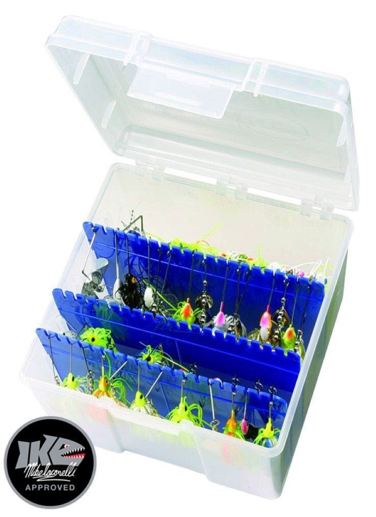 Flambeau 550 Large Big Mouth Spinnerbait Box - Lure Box with Zerust Dividers