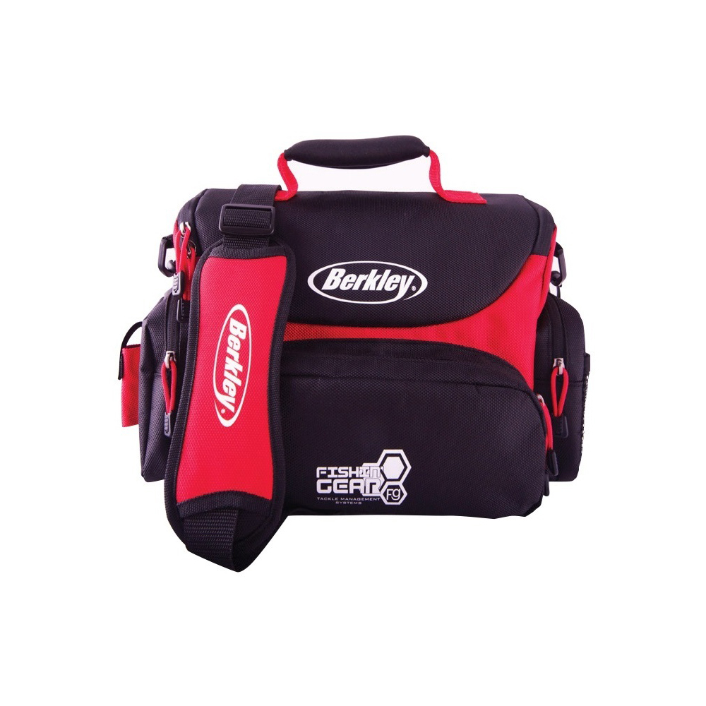 Berkley Maxi Soft Fishing Tackle Bag With 4 Tackle Boxes and Multiple ...