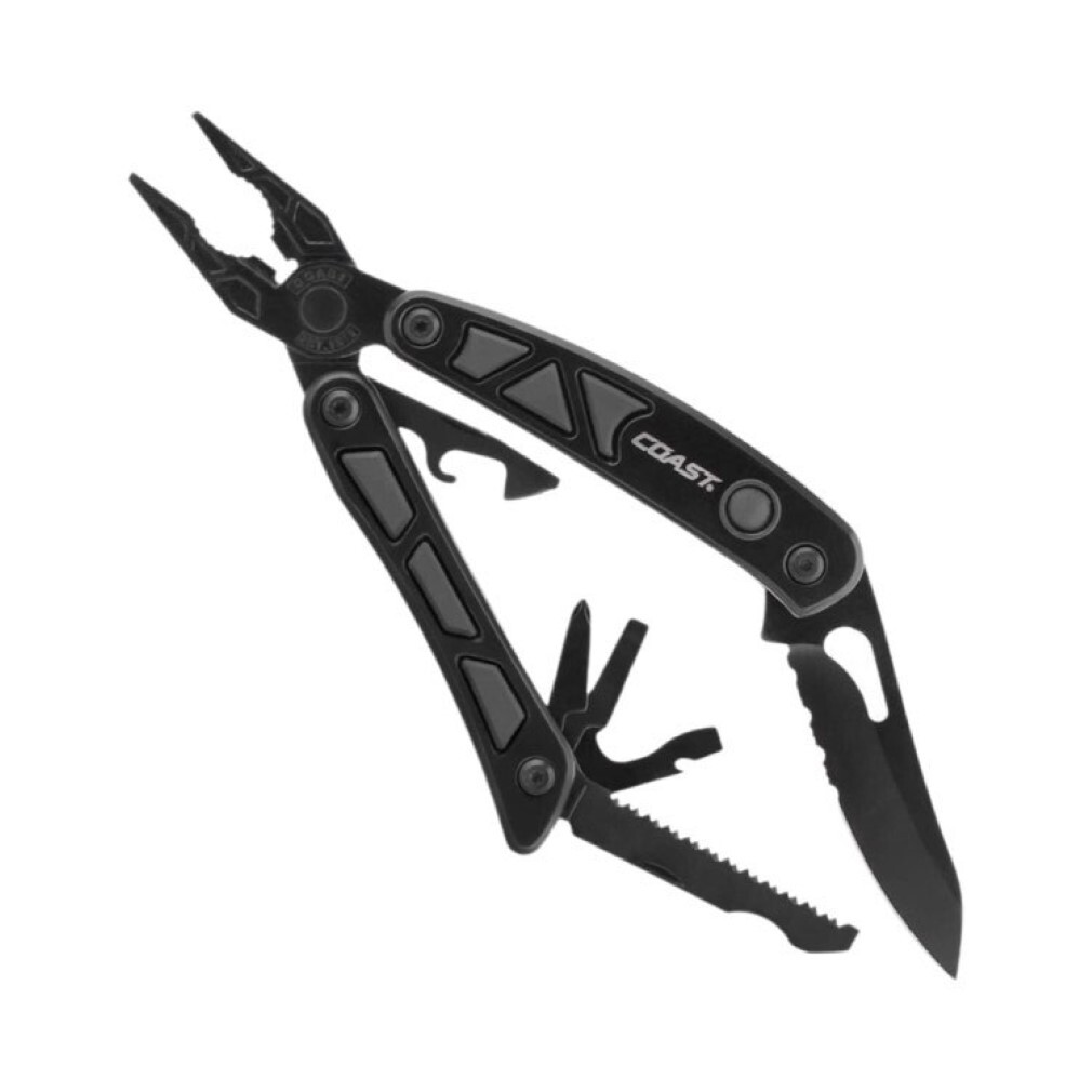 5.5 Inch Coast LED155 Multi-Tool - 13 in One Multipurpose Spring Loaded  Pliers