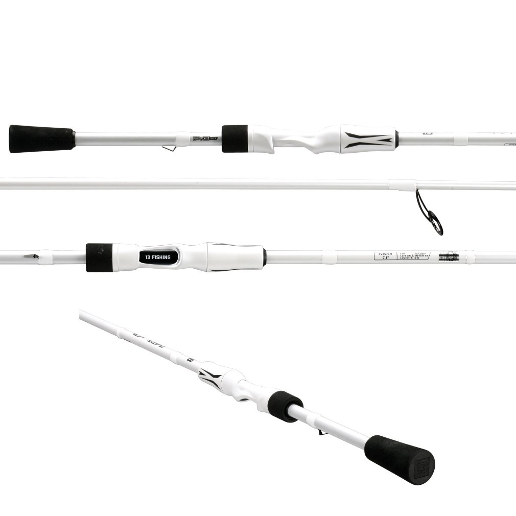 13 FISHING Fate Steel 2 Piece Spinning Rod