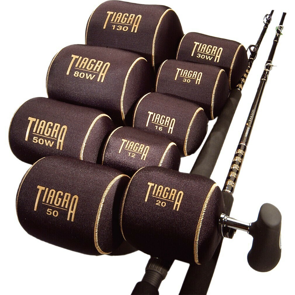 Shimano Tiagra 30 Reel Cover - Neoprene Overhead Fishing Reel Cover