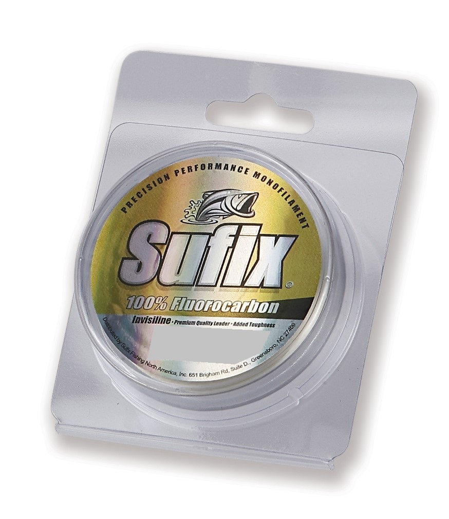 Sufix 100% Fluorocarbon Invisiline Leader – Natural Sports - The Fishing  Store