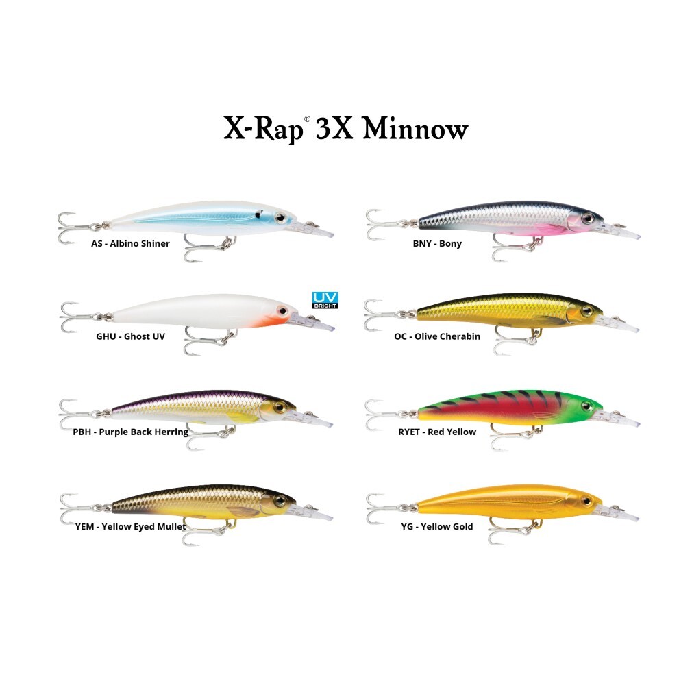 12cm Saltwater X-Rap Jerkbait Fishing Lure