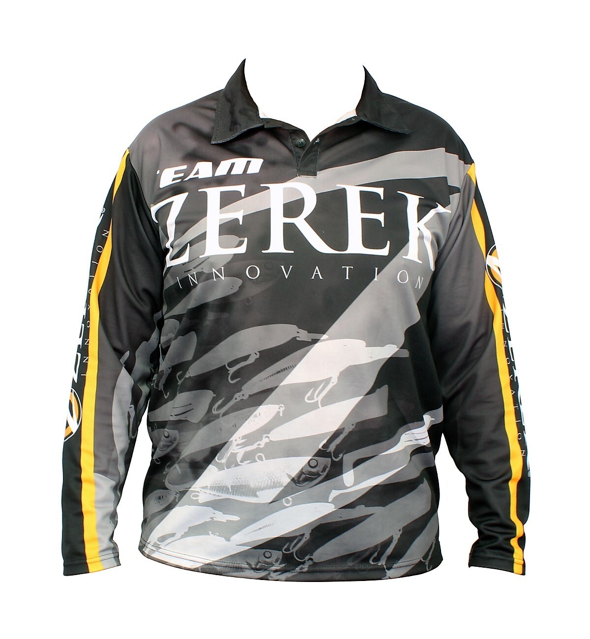 Team Wilson Venom Fishing Shirt - Long Sleeved - UPF25+ Comfy,Light with  Collar