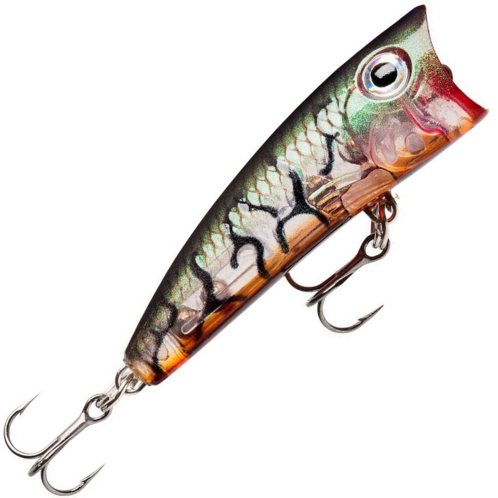 Rapala Ultra Light 4cm Surface Popper Fishing Lure - Frog - 3gm