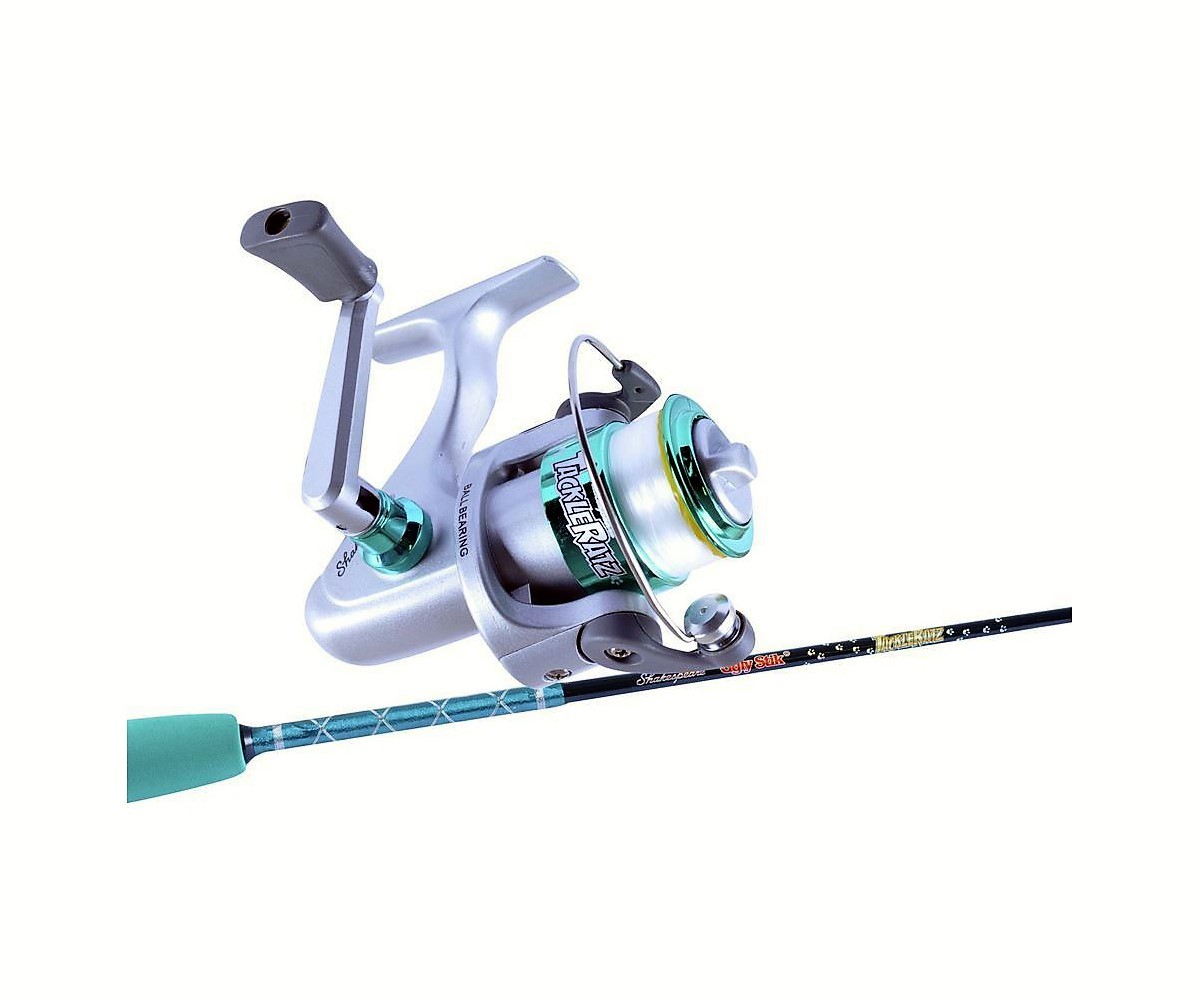 Ugly Stik 3'9 Tackle Ratz Green Kids Rod & Reel Combo-2 Pce-Spooled ...