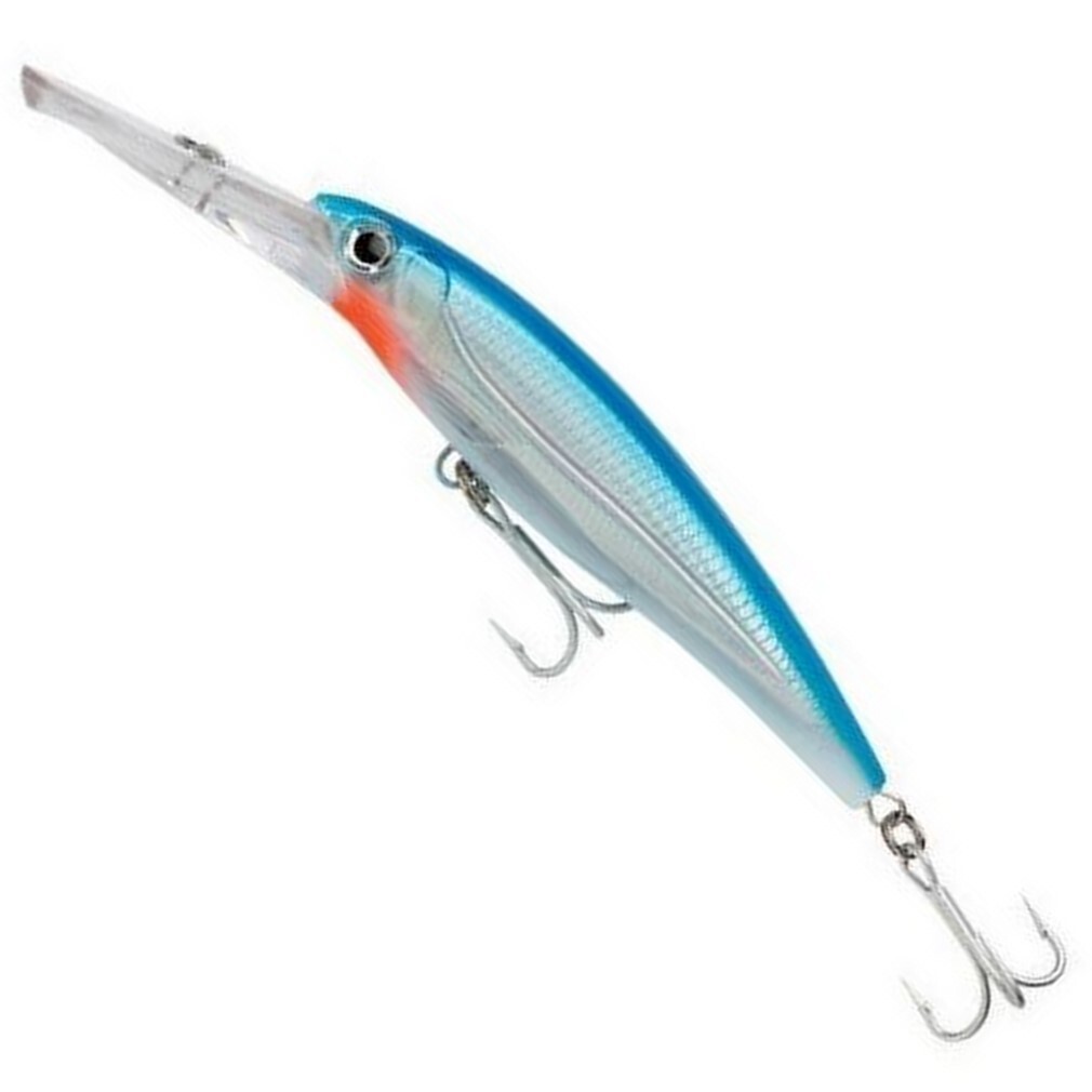 14cm Rapala X Rap Magnum Divebait Trolling Lure Silver Blue Dives To ft