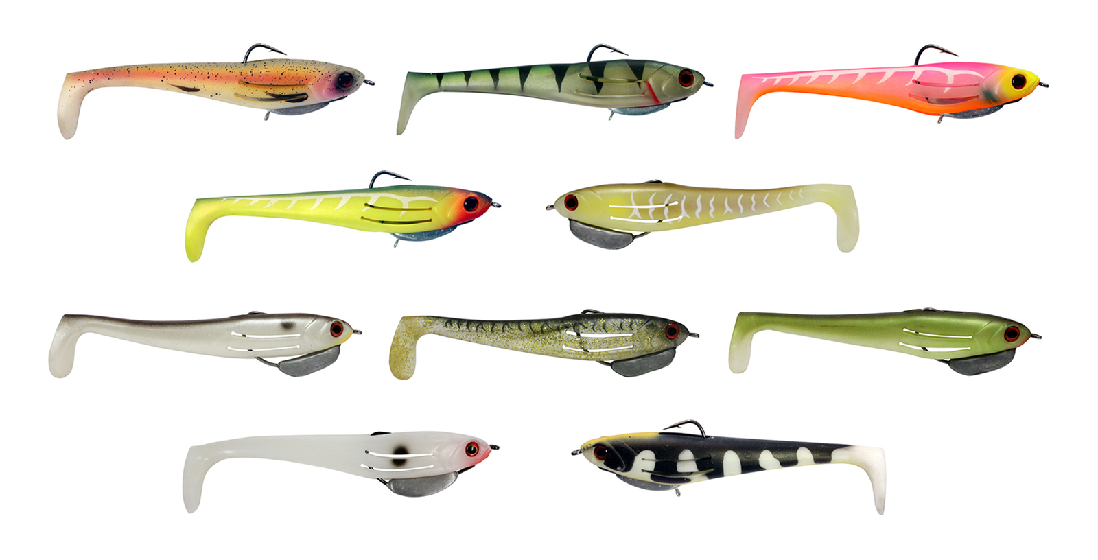 Zerek Live Shrimp Soft Plastic Lure 5in Col 01