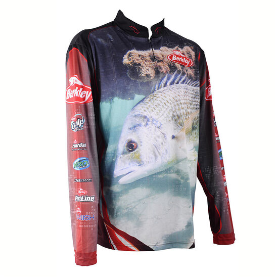 Size 3XL Berkley Bream Long Sleeve Tournament Fishing Shirt - Dye Sublimated