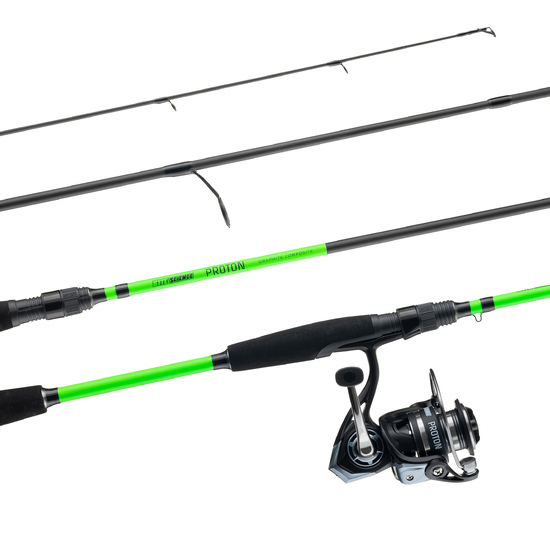 Bite Science Proton 6'10 2-4kg 2 Pce Fishing Rod and Reel Spin Combo w/2000 Reel