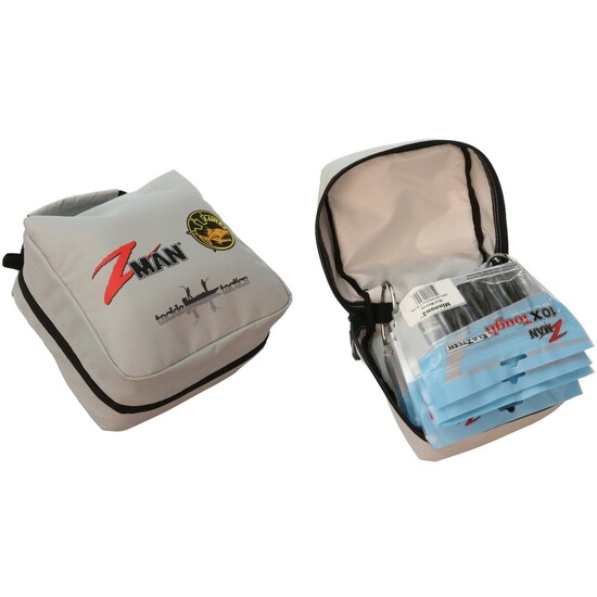 Soft Bait Binder Bag Fishing Lure Storage Wallet Tackle Box for Worms and  Jigs - NK Industries LTD
