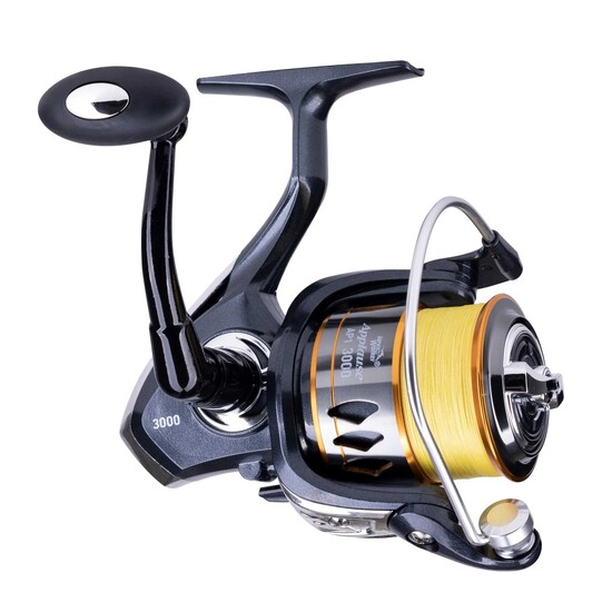Jarvis Walker Applause 4000 Spin Reel Spooled with 10lb Braid - 4