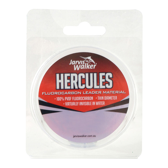 20m Spool of 6lb Jarvis Walker Hercules Fluorocarbon Fishing Leader