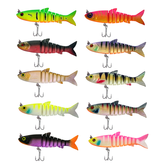 Buy 4 Pack of Chasebait 5.5 Inch Paddle Bait Soft Plastic Fishing Lures -  MyDeal
