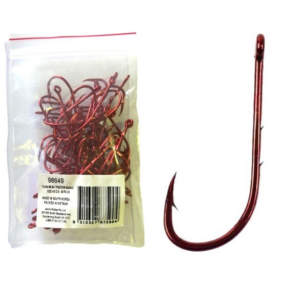 4X Strong Ringed Live Bait Hooks – Size 7/0 – 50 Pieces - Item # 257