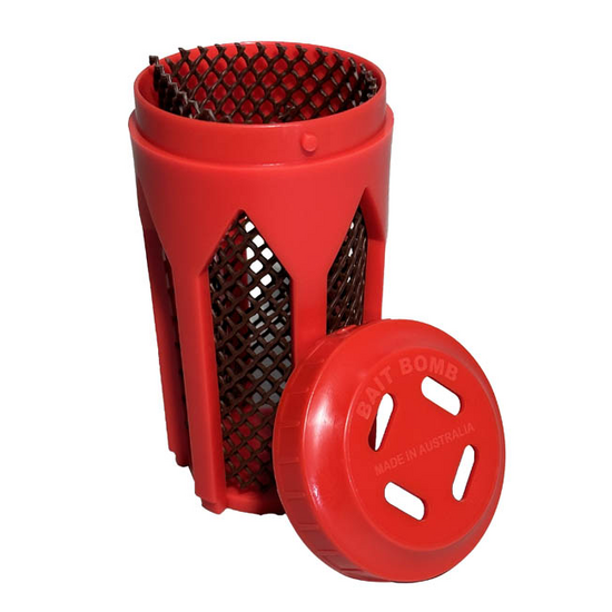 Bait Bomb Plastic Bait Holder For Crab Pots and Yabbie Traps