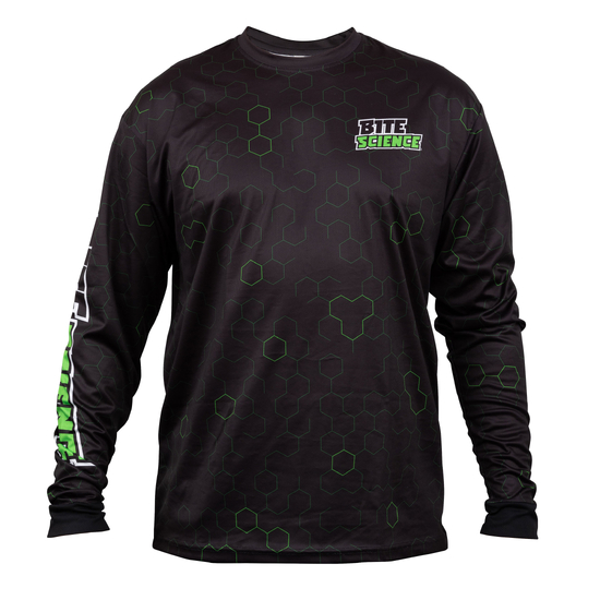 Bite Science Sublimated Long Sleeve Fishing Shirt