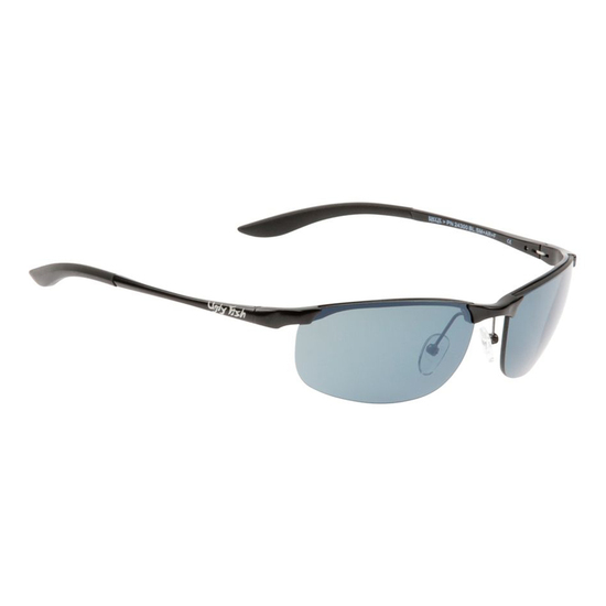 Ugly Fish Breeze PN24300 Aluminium Black Frame/Smoke Lens Polarised Sunglasses