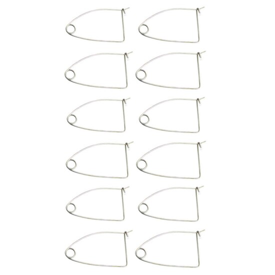 Crab Pot Accessories Kit-4 x 100mm Poly Floats,4 Clips,4 Id Tags,4