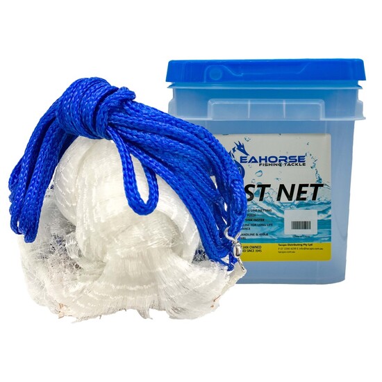 8Ft Fishing Cast Net with 3/4 inch Mesh Netting – Deep Drop Shop