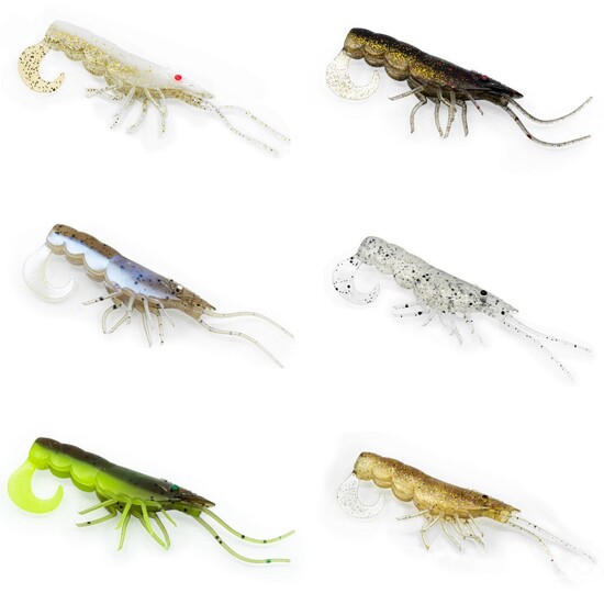 95mm Chasebait Heavy Flick Prawn Soft Plastic Fishing Lure with