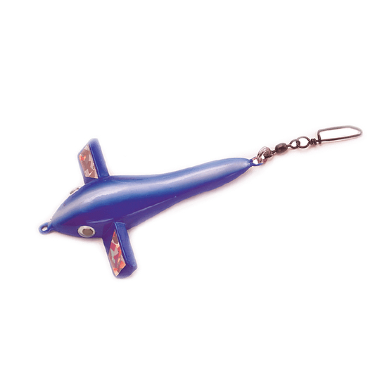 10 Inch Williamson Exciter Bird Big Game Teaser Lure - Blue