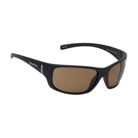 Ugly Fish Eclipse PC3411 TR90 Brown Lens/Black Frame Polarised Sunglasses