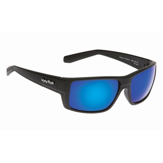 Ugly Fish Electra PC6818 TR90 Blue Revo Lens/Black Frame Polarised Sunglasses