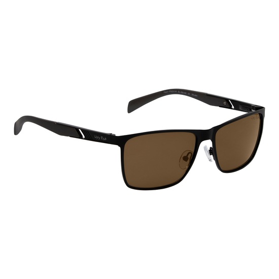 Ugly Fish Flash PN24144 Aluminium Black Frame/Brown Lens Polarised Sunglasses