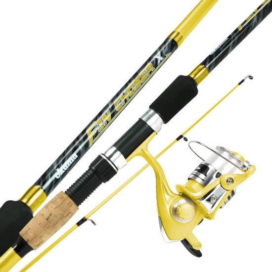 Okuma Steeler XP Fishing Rod & Reel Combo - 6ft 6in - 3.5-14g in Green