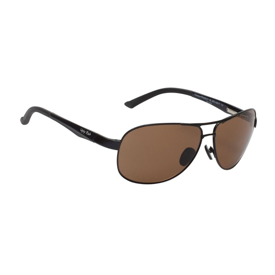 Ugly Fish Galaxy PN20011 Aluminium Black Frame/Brown Lens Polarised Sunglasses