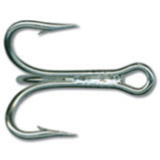 3PCS Stainless Steel Treble Hook Stinger Soft Bait Fishing Line Hook for  Fishing Accessory