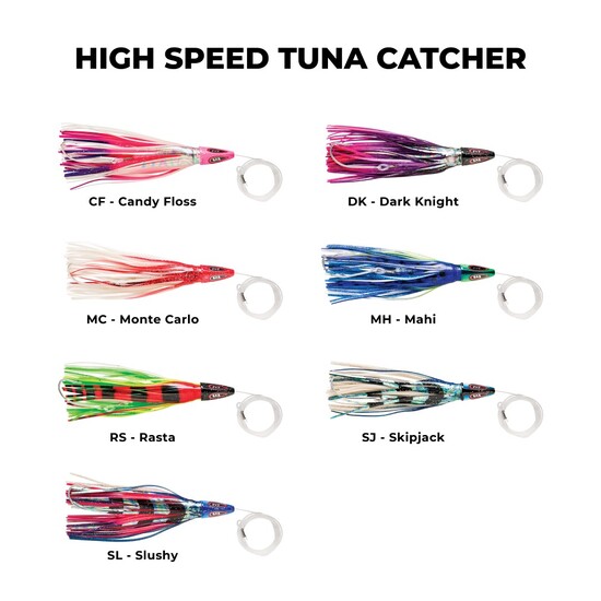 Williamson Tuna Catcher mounted 140mm Various colors