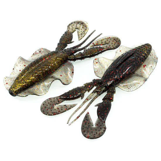 Chasebaits  4-Inch 100mm Love Bug Soft Plastic Fishing Lures - BLOOD GOLD