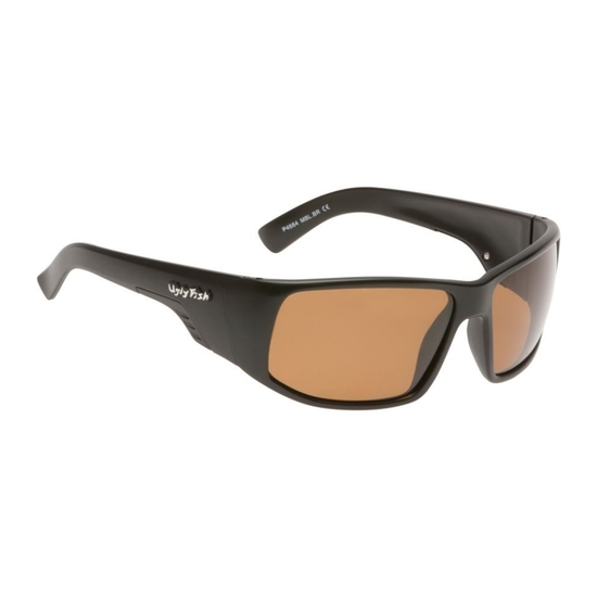 Ugly Fish P4664 Black Frame/Brown Lens Polarised Adult Lifestyle Sunglasses