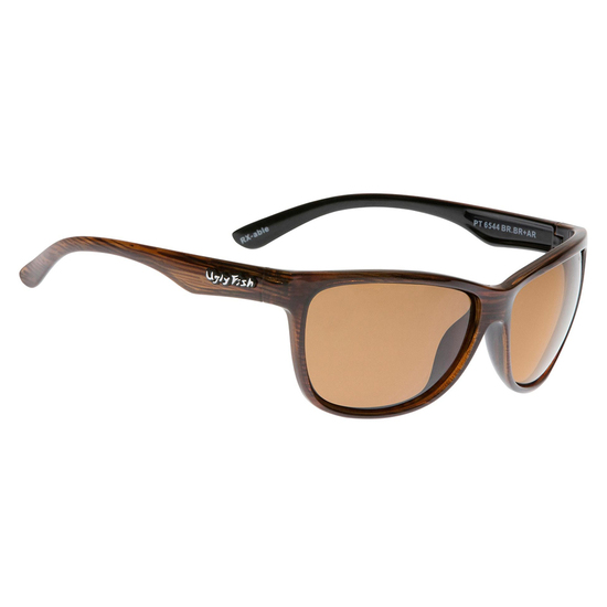 Ugly Fish PT6544 Polarised Brown Frame/Brown Lens Women's Lifestyle Sunglasses 