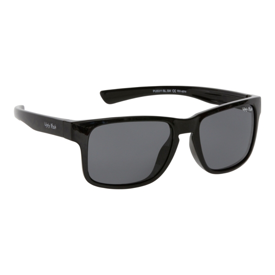 Ugly Fish PU5311 Unbreakable Black Frame/Smoke Lens Polarised Adult Sunglasses