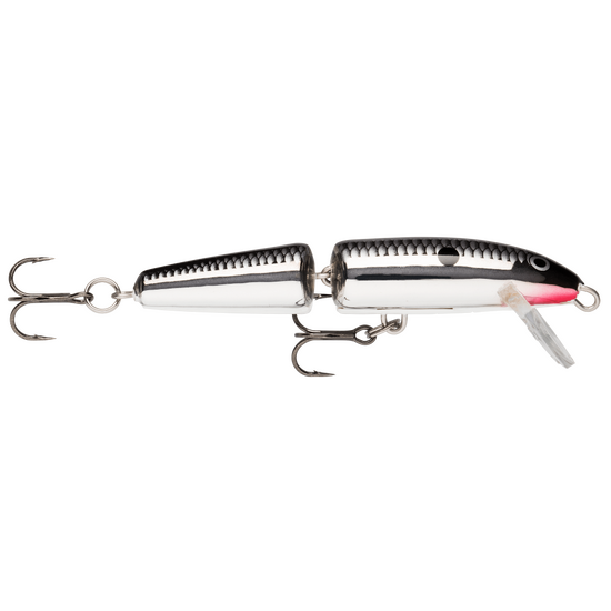 Rapala 7cm Jointed Shallow Diver Hard Body Fishing Lure - Chrome