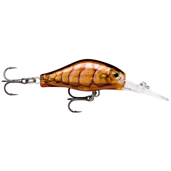 4cm Rapala Shadow Rap Fat Jack Crankbait Lure - Brown Prawn