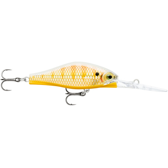 5cm Rapala Shadow Rap Jack Deep Diving Crankbait Lure - Pearl Ghost Gold