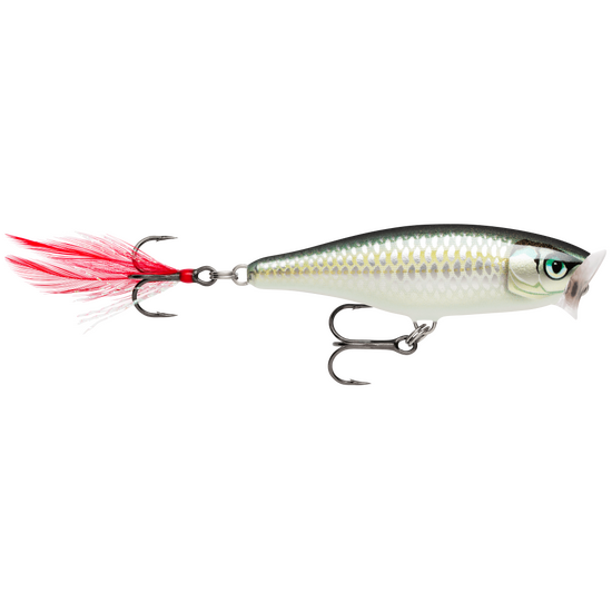 Rapala 7cm Skitter Pop Topwater Popper Fishing Lure - Bleak