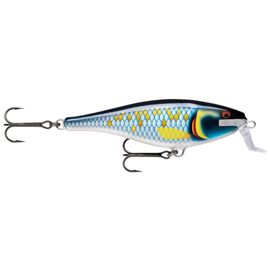 14cm Rapala Super Shad Rap Shallow Diving Crankbait Lure - Scaled Baitfish