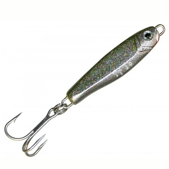 30gm TT Lures Hard Core Metal Fishing Lure - Jigging, Spinning or Trolling Lure [Colour: Green Back]